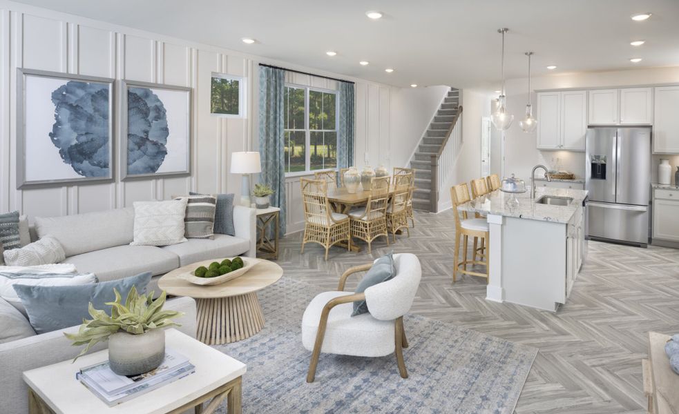 Summit Model Home - Great Room Summit Model Home - Great Room
