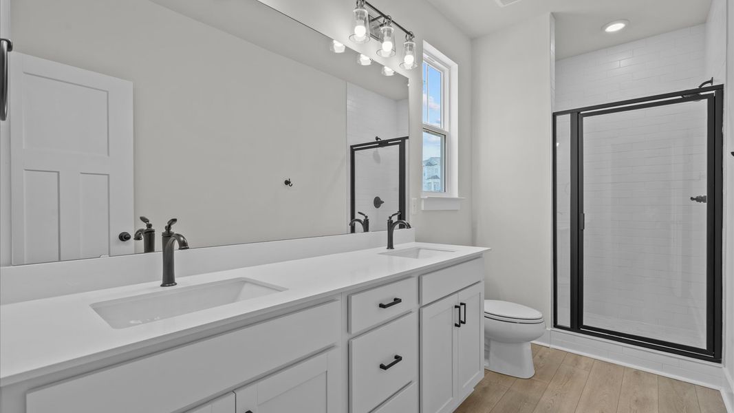 Furnished interior view inside a new home in Pleasant Falls, Moore (Image 25).