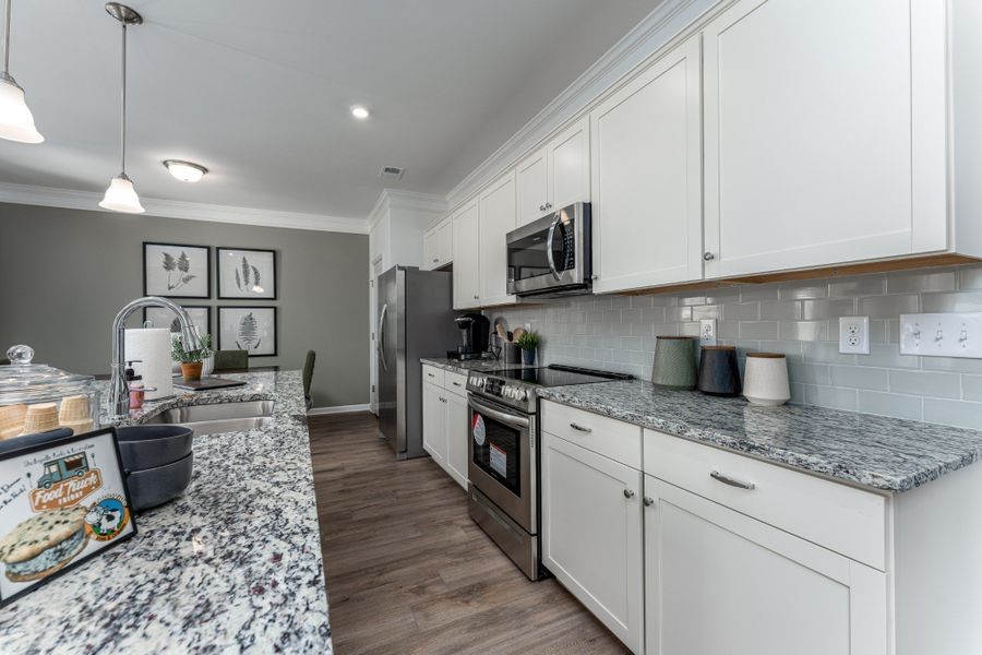 Furnished interior view inside a new home in Cantigny Park, Clarksville (Image 3).