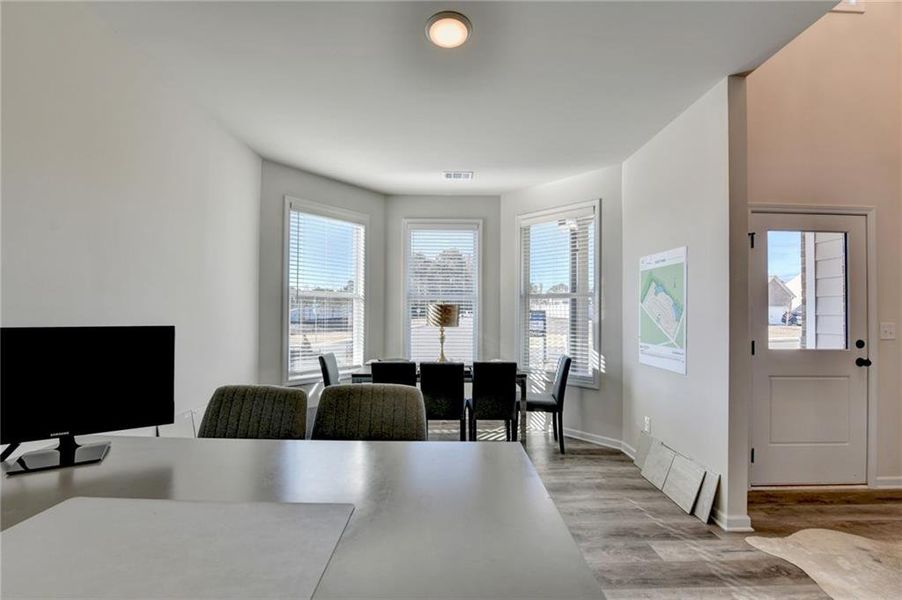 Furnished interior view inside a new home in , Auburn (Image 13).