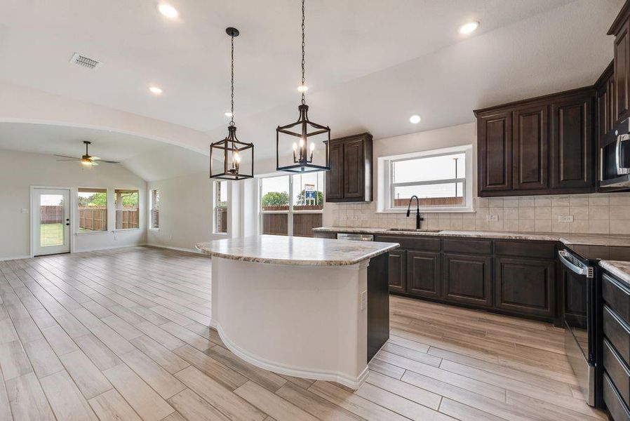 El Dorado-Concept 2065-LD-S-288 Coronado Court-Kitchen2-Risewell Homes