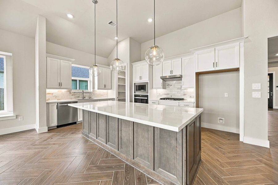 Furnished interior view inside a new home in Arabella on the Prairie, Richmond (Image 6).