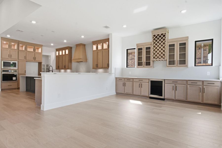 Furnished interior view inside a new home in Friendswood Trails 70' Homesites, Friendswood (Image 10).
