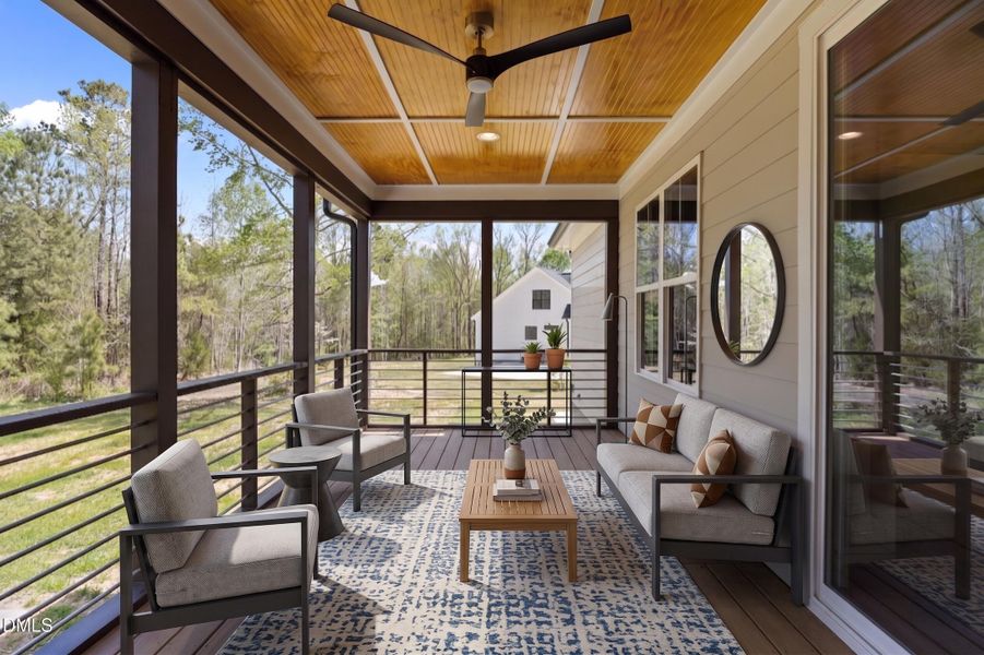 Virtually Staged - Screened Porch Virtually Staged - Screened Porch