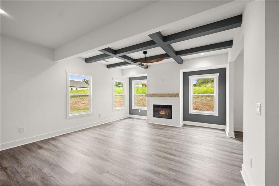 Spacious, unfurnished interior of a new home in , Clarkesville (Image 27). Spacious, unfurnished interior of a new home in , Clarkesville (Image 27).