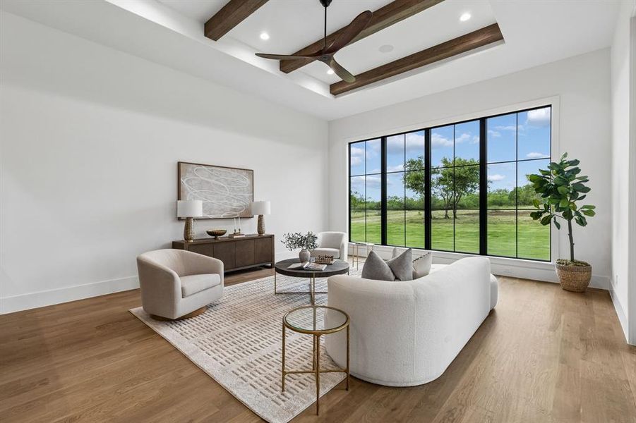 Furnished interior view inside a new home in , Weatherford (Image 19). Furnished interior view inside a new home in , Weatherford (Image 19).
