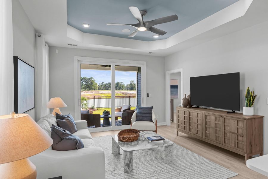Representative furnished interior of a home built from the The Orchid by Chesapeake Homes in Coastal Club of the Carolinas, Calabash (Image 21). Representative furnished interior of a home built from the The Orchid by Chesapeake Homes in Coastal Club of the Carolinas, Calabash (Image 21).