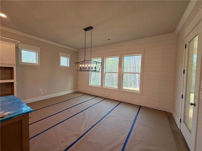 In-progress construction of a new home in , Pendergrass, GA (Image 26).