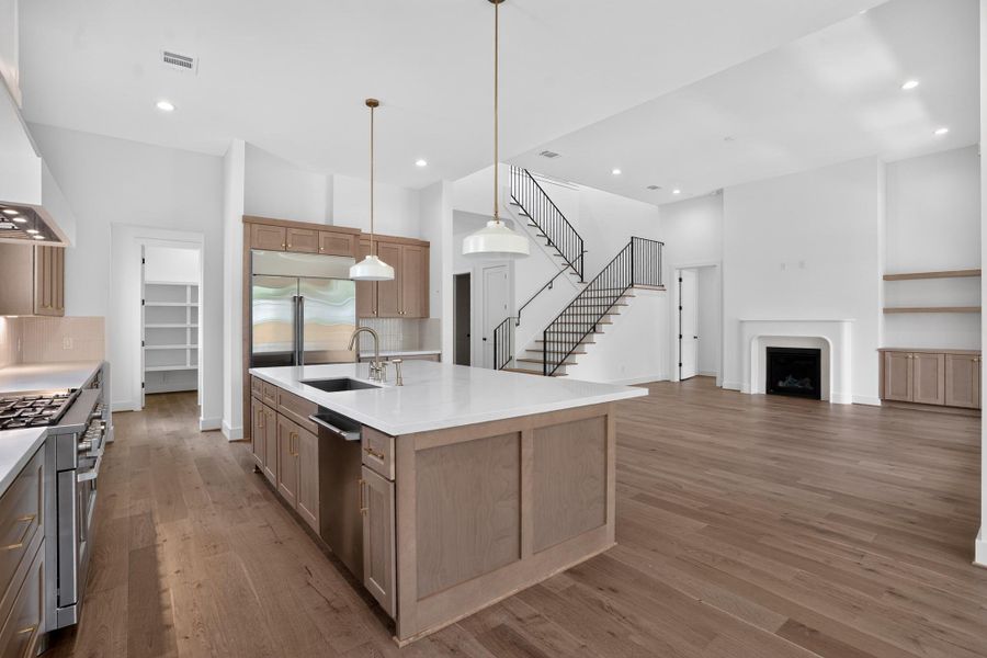 Furnished interior view inside a new home in , Houston (Image 12).