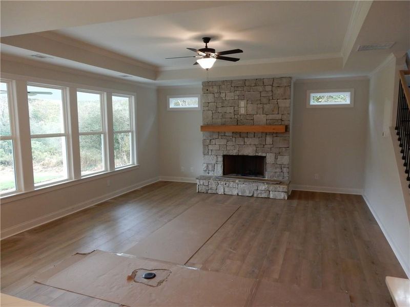 In-progress construction of a new home in , Demorest, GA (Image 30).