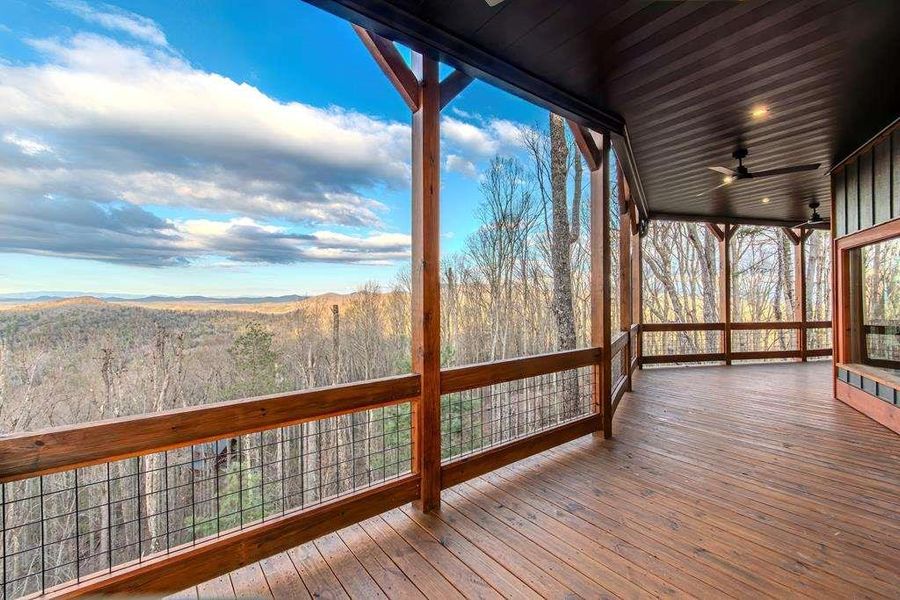 Exterior details and patio area of a home in , Blue Ridge (Image 28). Exterior details and patio area of a home in , Blue Ridge (Image 28).