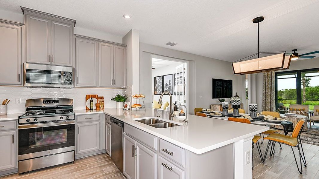 Representative furnished interior of a home built from the Saint Vincent by Taylor Morrison in Firethorn, Parrish (Image 5).