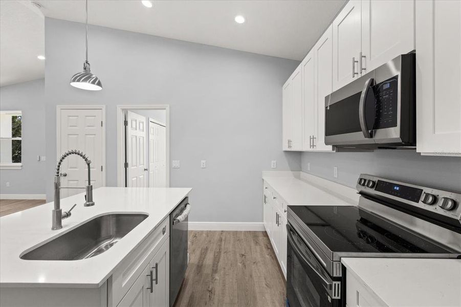 Furnished interior view inside a new home in , Deland (Image 10). Furnished interior view inside a new home in , Deland (Image 10).