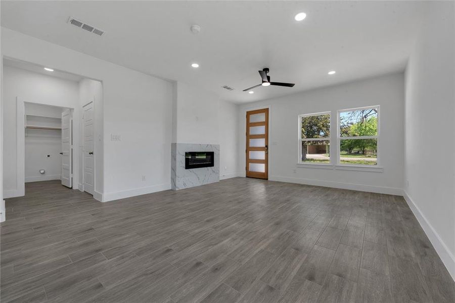 Spacious, unfurnished interior of a new home in , Valley View (Image 18). Spacious, unfurnished interior of a new home in , Valley View (Image 18).