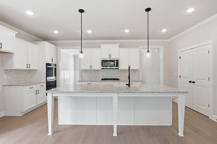 Furnished interior view inside a new home in , Covington (Image 13).