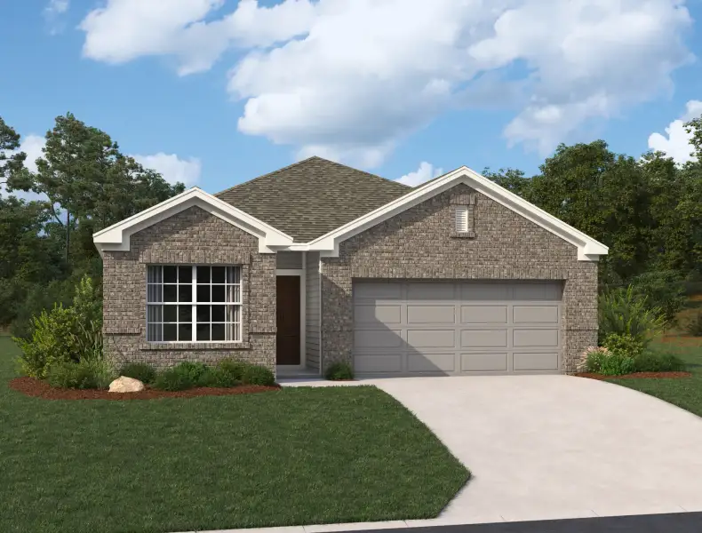 Representative exterior photo of a completed home built from the Cartwright by Ashton Woods in Saddlebrook Ranch, Schertz, TX (Image 2). Representative exterior photo of a completed home built from the Cartwright by Ashton Woods in Saddlebrook Ranch, Schertz, TX (Image 2).