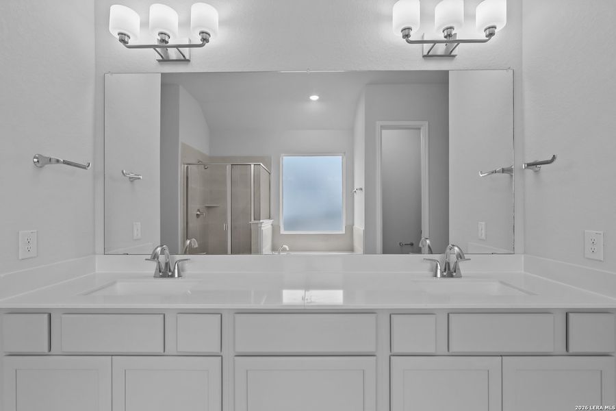 Furnished interior view inside a new home in Ladera, San Antonio (Image 19). Furnished interior view inside a new home in Ladera, San Antonio (Image 19).