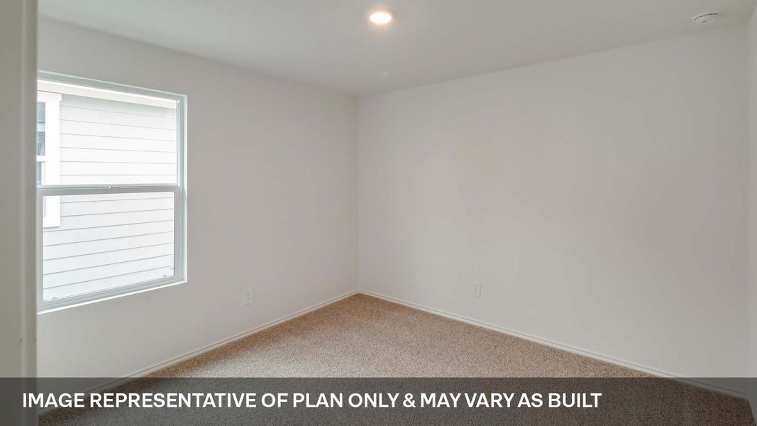 Spacious, unfurnished interior of a new home in Wayside, Uhland (Image 14).