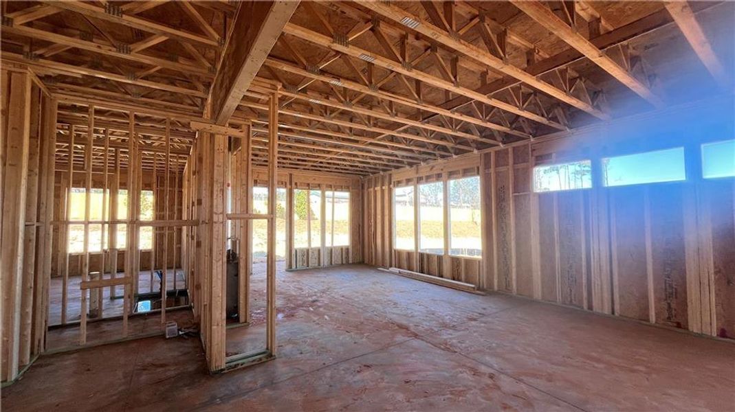 In-progress construction of a new home in Legacy Downs, Canton, GA (Image 22).