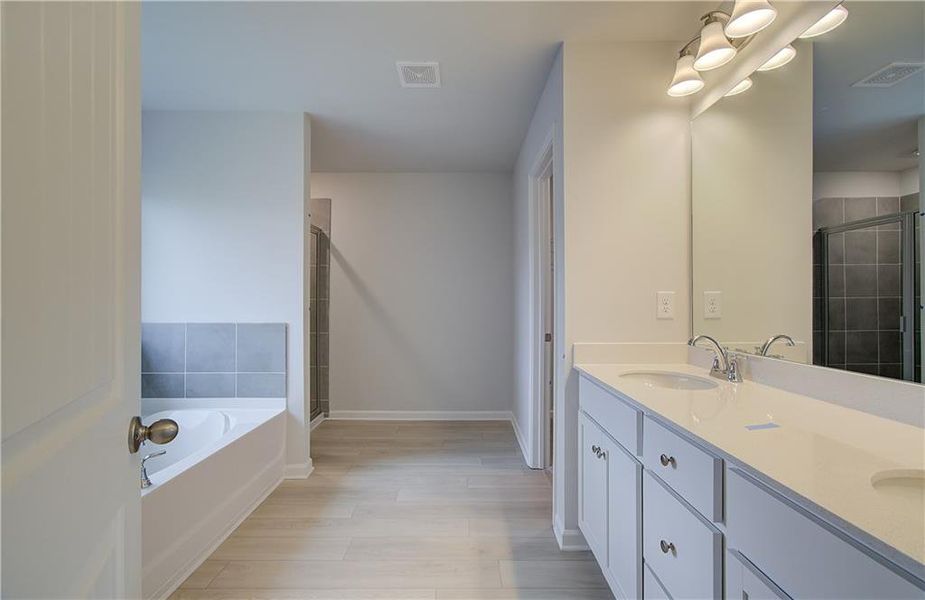 Furnished interior view inside a new home in Westminster, Covington (Image 9).
