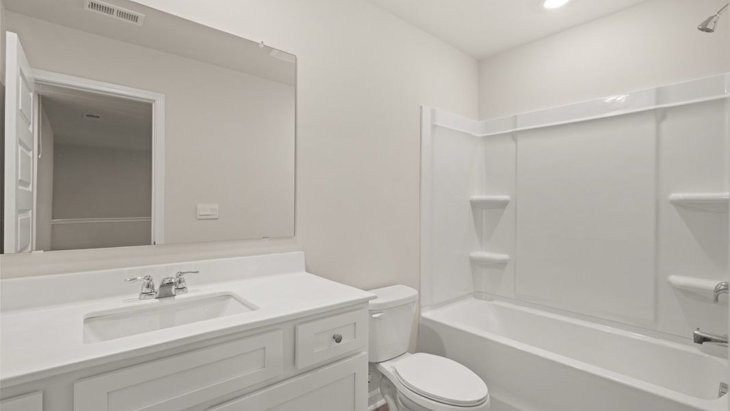 Representative furnished interior of a home built from the AnsonTH by D.R. Horton in Brookland Commons, Monroe (Image 11).