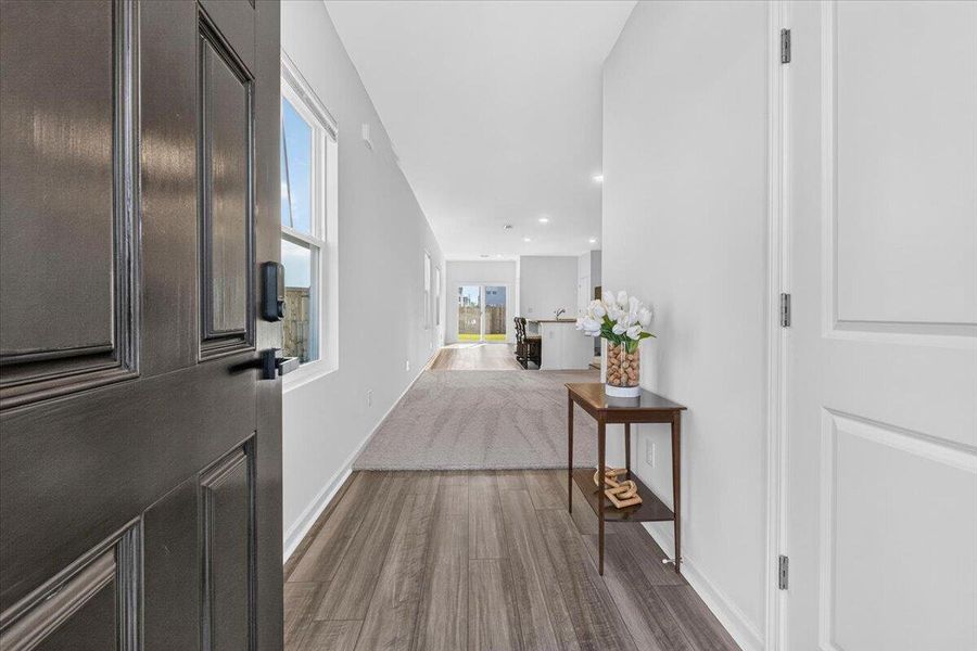 Furnished interior view inside a new home in Pender Woods at Cane Bay, Summerville (Image 14).
