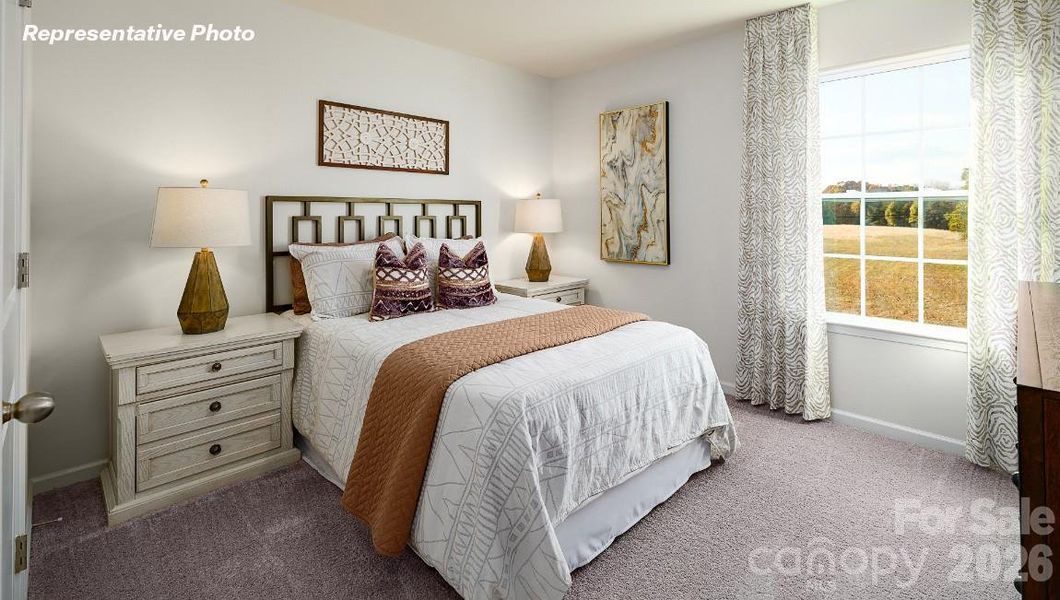 Furnished interior view inside a new home in Stanton, Richburg (Image 13).