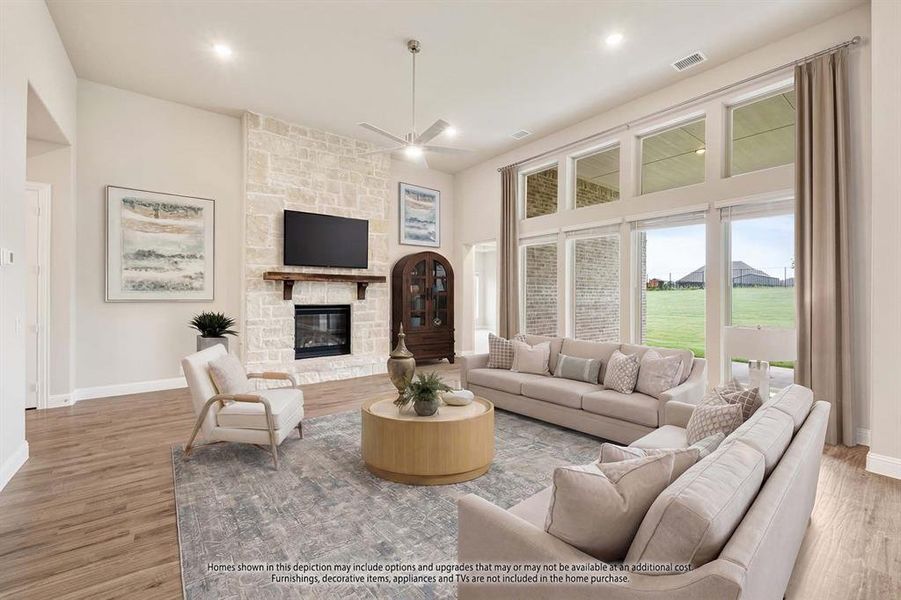 Furnished interior view inside a new home in Somerset, Mansfield (Image 18).