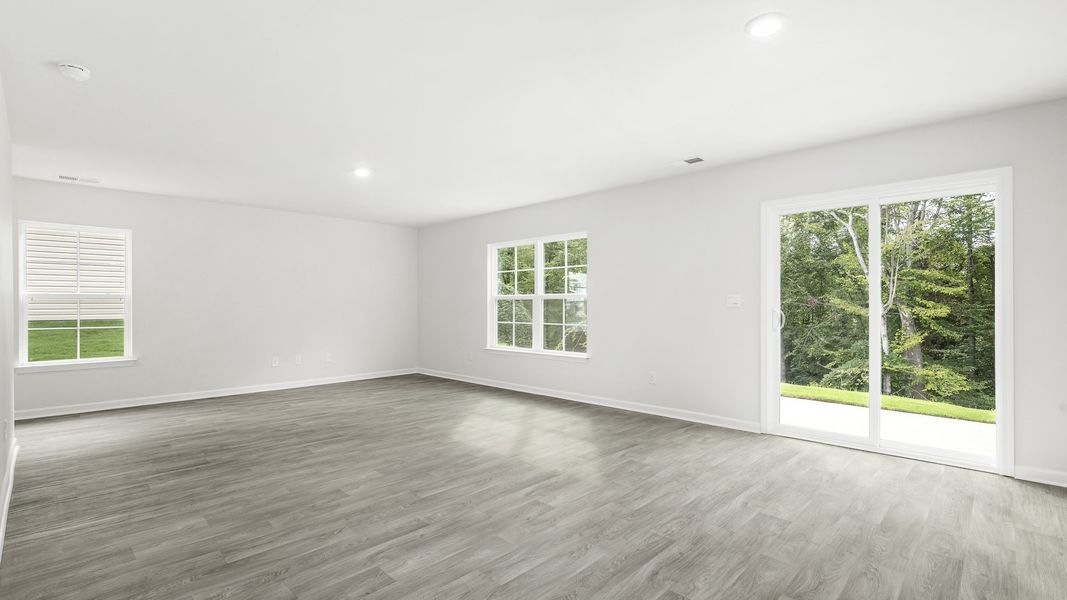 Spacious, unfurnished interior of a new home in Country Creek, Lexington (Image 9). Spacious, unfurnished interior of a new home in Country Creek, Lexington (Image 9).
