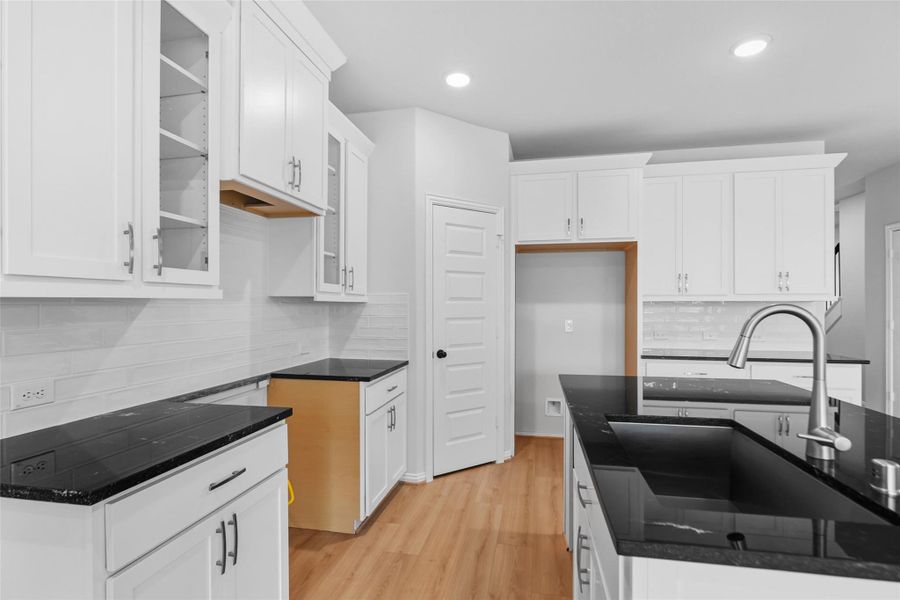 Furnished interior view inside a new home in Park at Eldridge, Sugar Land (Image 13). Furnished interior view inside a new home in Park at Eldridge, Sugar Land (Image 13).