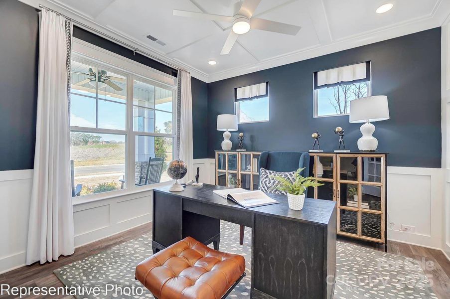 Furnished interior view inside a new home in Rone Creek, Waxhaw (Image 31).