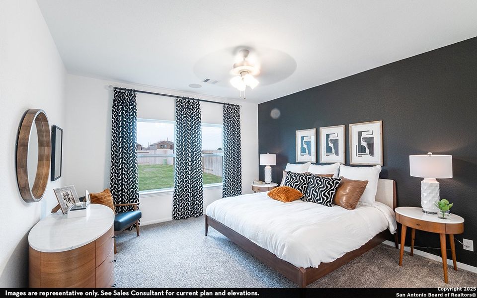 Furnished interior view inside a new home in Willow View, Converse (Image 12).