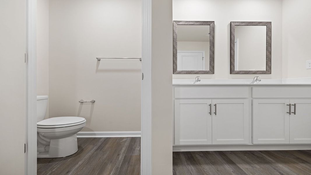 Furnished interior view inside a new home in Treemont Commons, Wellford (Image 11).