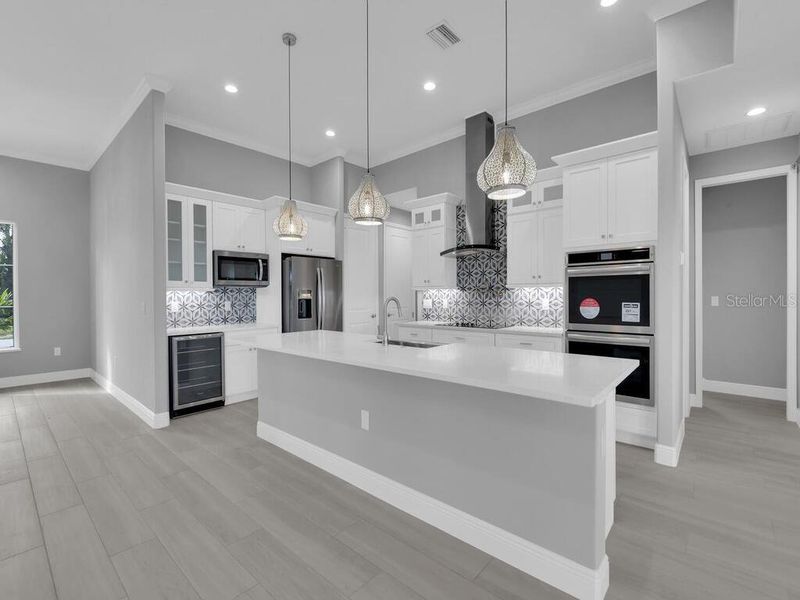 Furnished interior view inside a new home in , Rotonda West (Image 7).