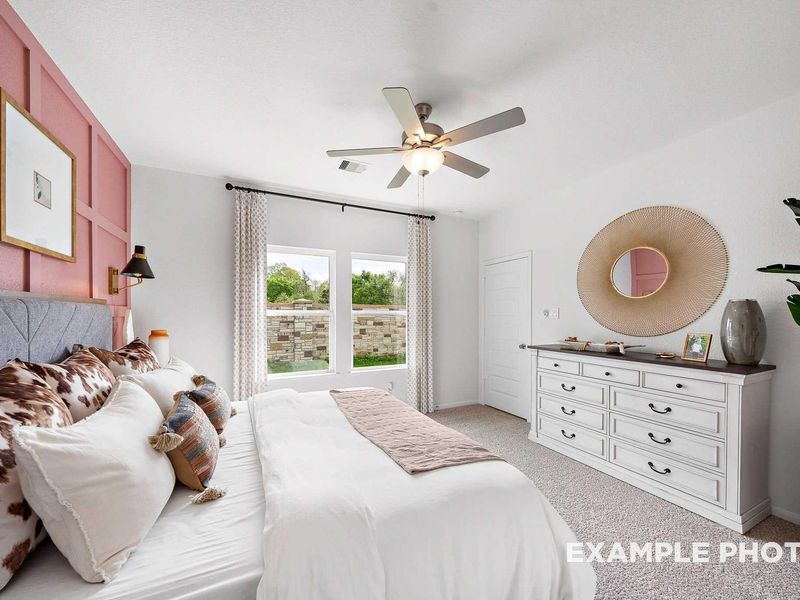 Furnished interior view inside a new home in Windmill Estates, Magnolia (Image 25).