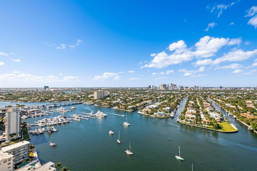 Intracoastal and city Balcony View Intracoastal and city Balcony View