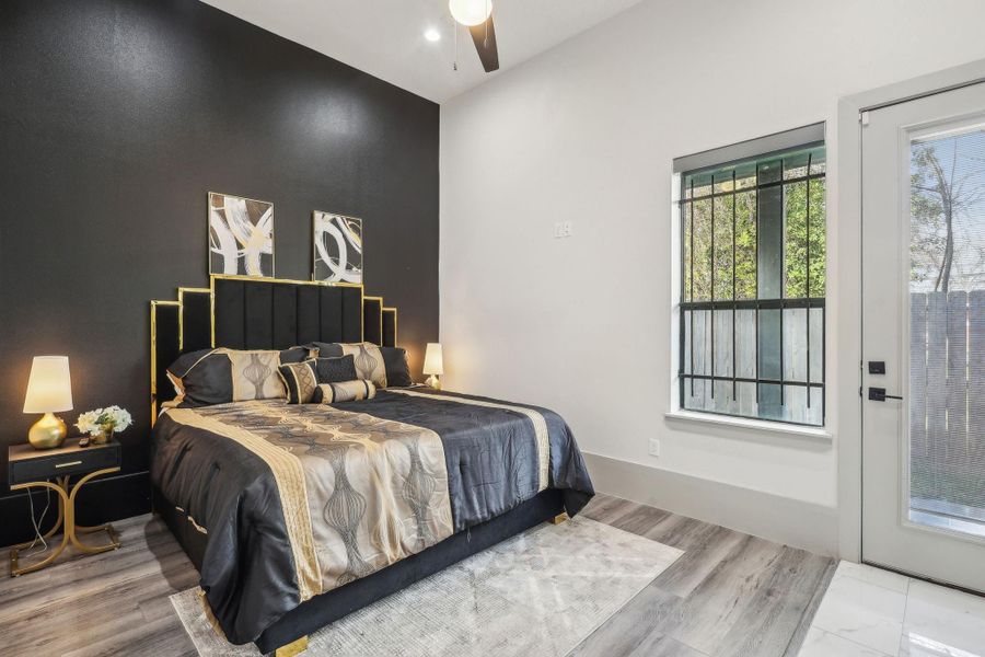 Furnished interior view inside a new home in , Houston (Image 15).