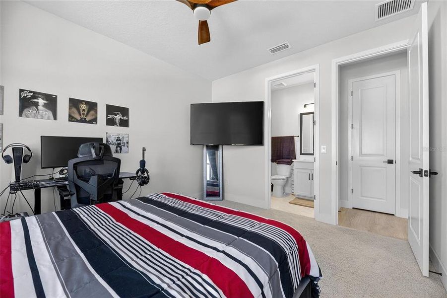 Furnished interior view inside a new home in The Peninsula at Rhodine Lake, Riverview (Image 39).