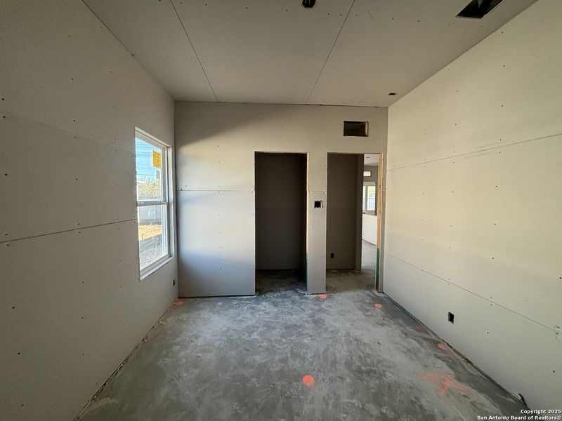 In-progress construction of a new home in The Summit at Saddlebrook Ranch 55's, Schertz, TX (Image 30).