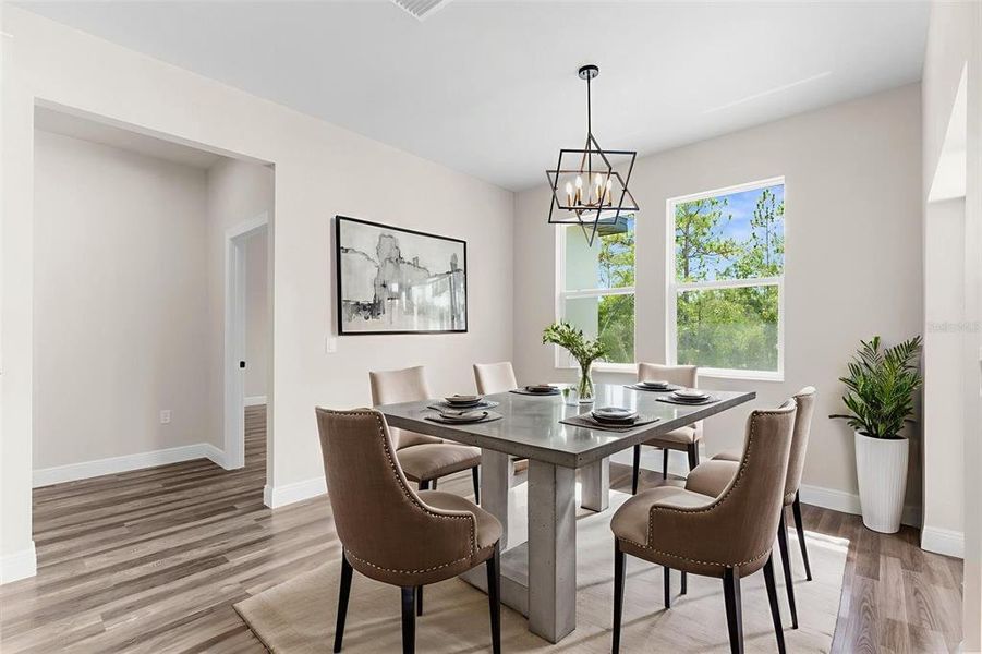 Furnished interior view inside a new home in , Weeki Wachee (Image 9).