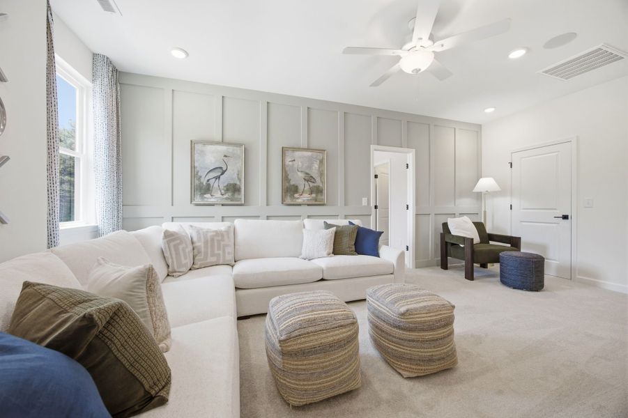 Representative furnished interior of a home built from the The Ashport K by Davidson Homes LLC in Montrose, Aberdeen (Image 40).