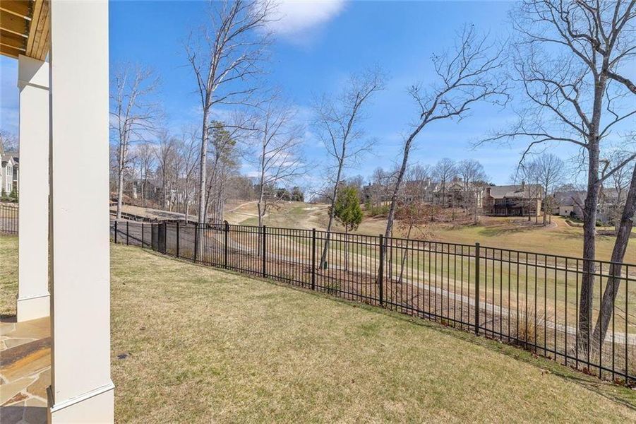 Exterior details and patio area of a home in , Dawsonville (Image 28).