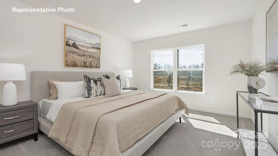 Furnished interior view inside a new home in Brinkley Ridge, Kings Mountain (Image 10).