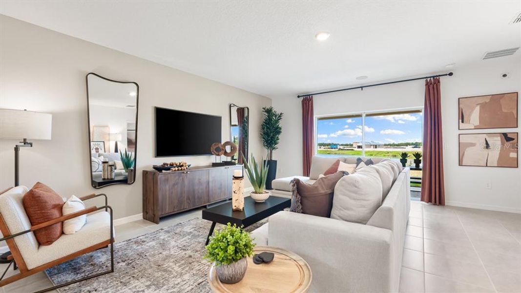 Furnished interior view inside a new home in Firethorn, Parrish (Image 28).
