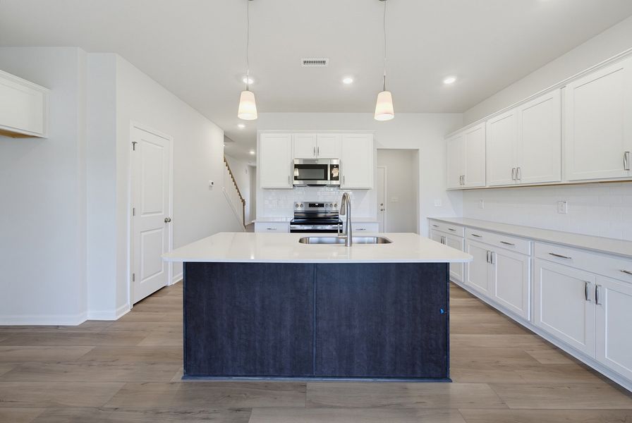 Furnished interior view inside a new home in Sweetbrier, Durham (Image 11).