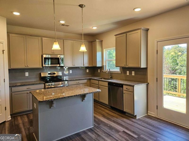 Furnished interior view inside a new home in Maddox Station, Eatonton (Image 8).