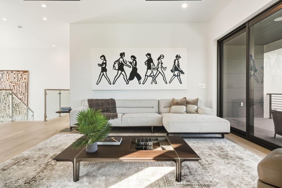 Furnished interior view inside a new home in , Boca Raton (Image 41).