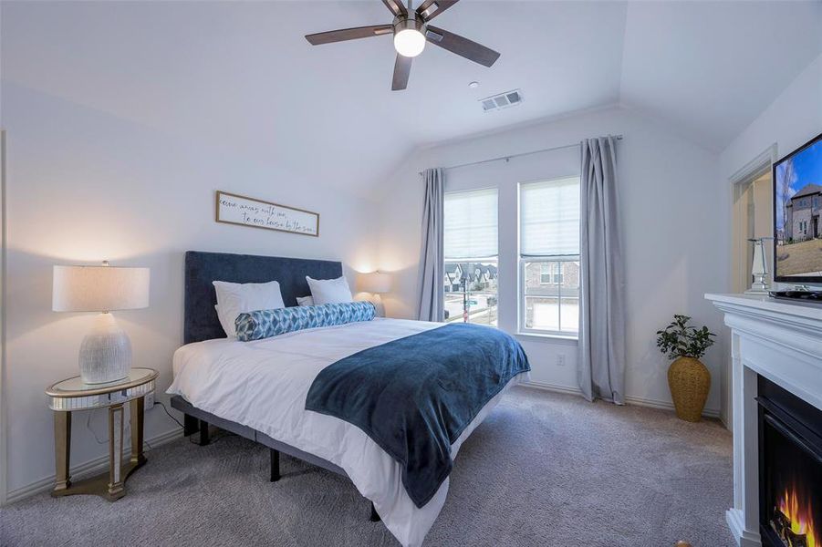 Furnished interior view inside a new home in Celina Hills, Celina (Image 9).