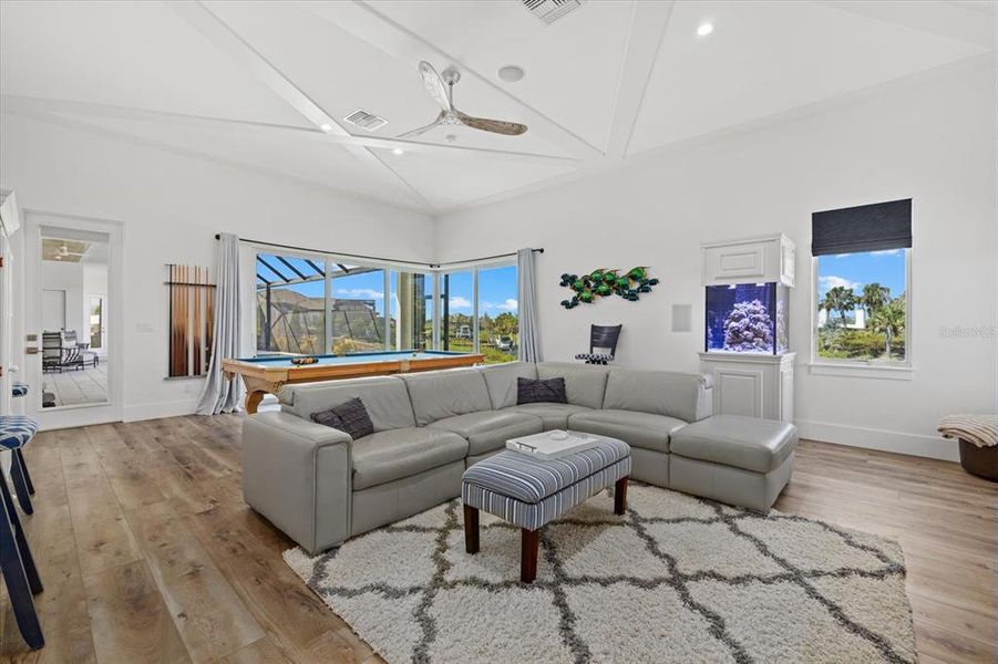 Furnished interior view inside a new home in , Parrish (Image 36).