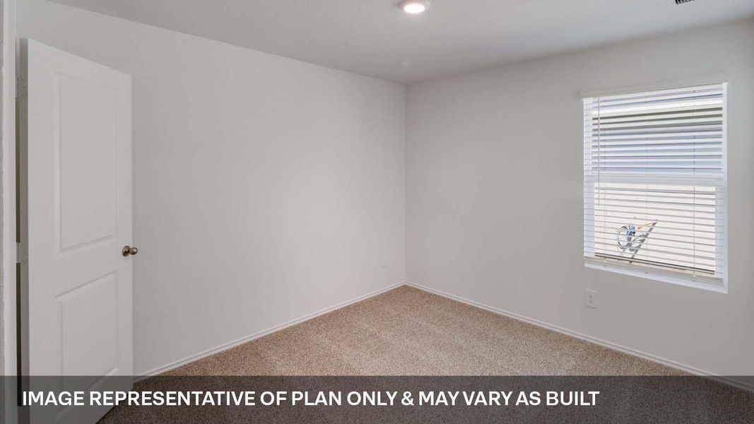 Spacious, unfurnished interior of a new home in Prairie Lakes, Buda (Image 10).